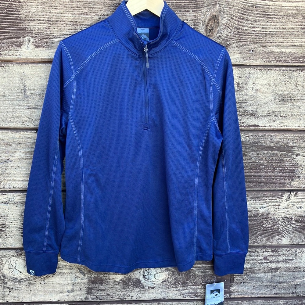 Storm Creek UPF 3/4 Zip Athletic Shirt Thumbholes